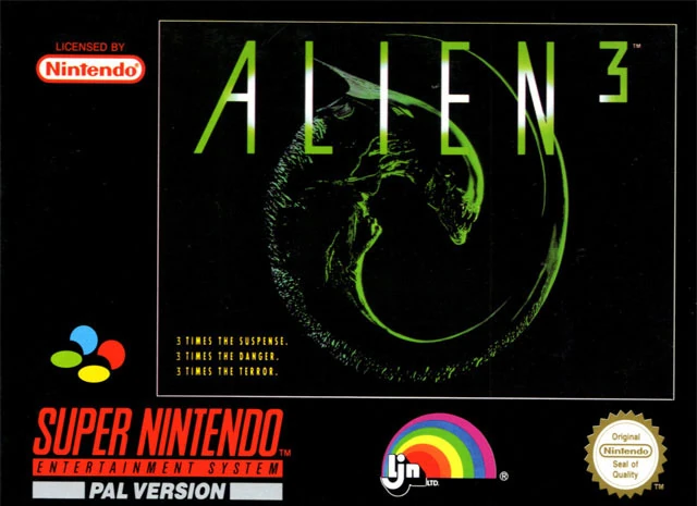 ALIEN 3 (SNES VERSION, 1993) Cover