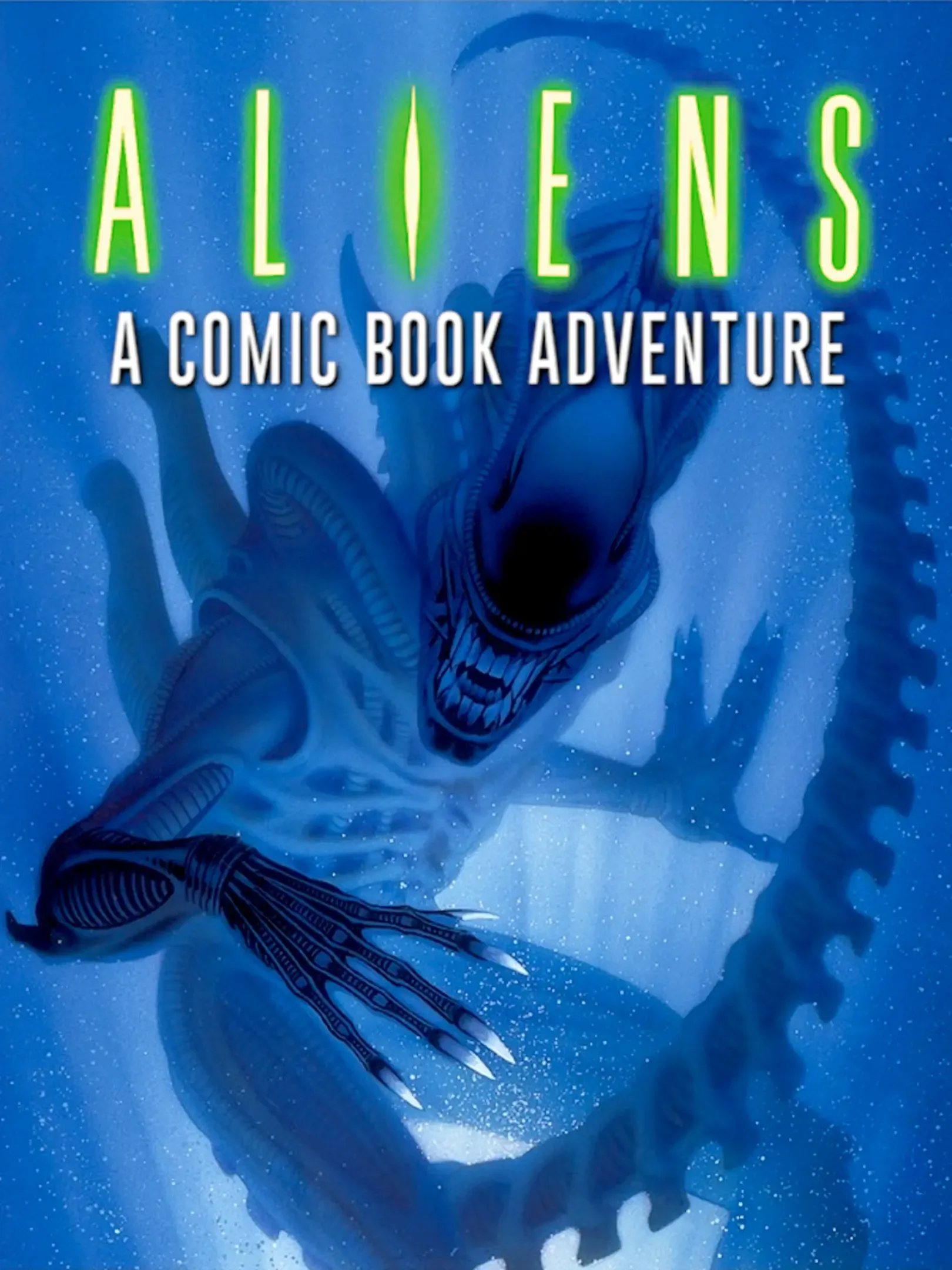 ALIENS: A COMIC BOOK ADVENTURE (MS‑DOS, 1995) Cover