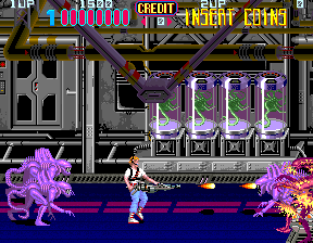 Aliens (1990) arcade screenshot 2