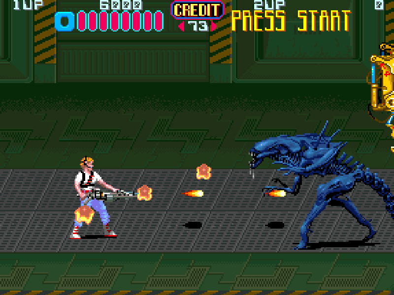 Aliens (1990) arcade screenshot 3