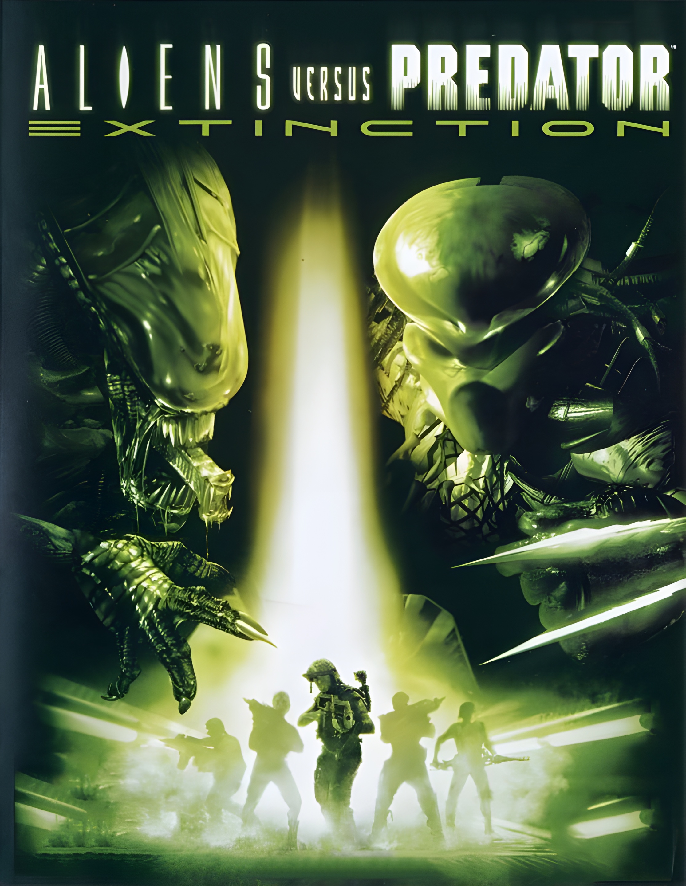 Aliens Versus Predator: Extinction cover art