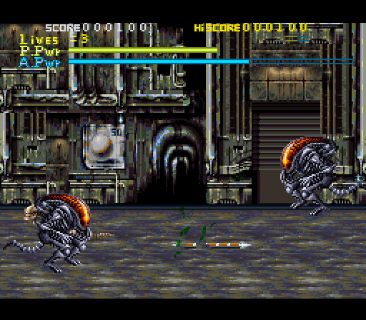 AVP SNES screenshot 2