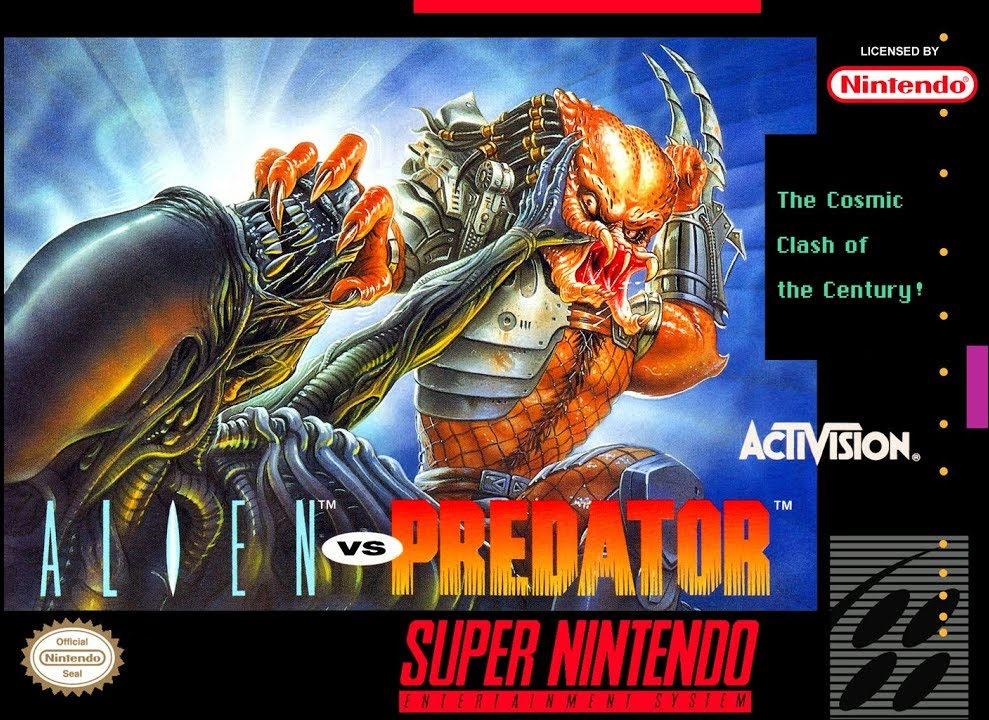 Alien vs Predator (SNES) Cover