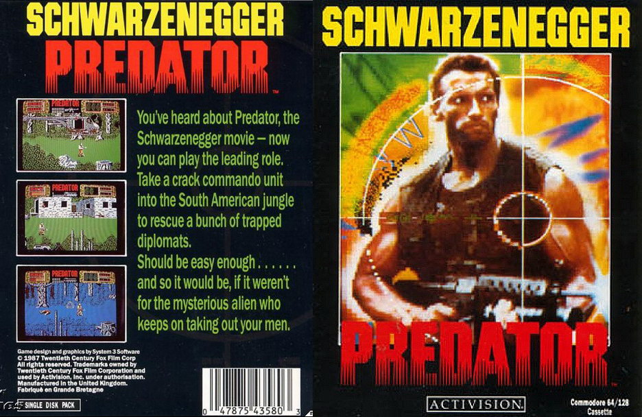Predator 1987 Cover