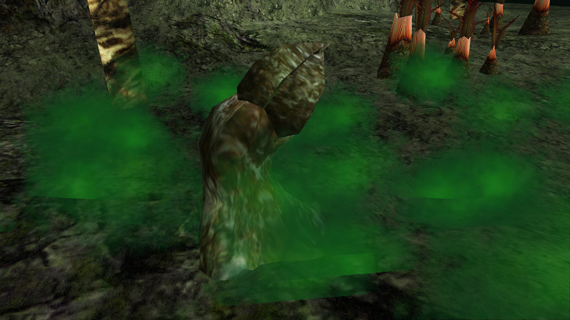 Poison spore pod (active gas)