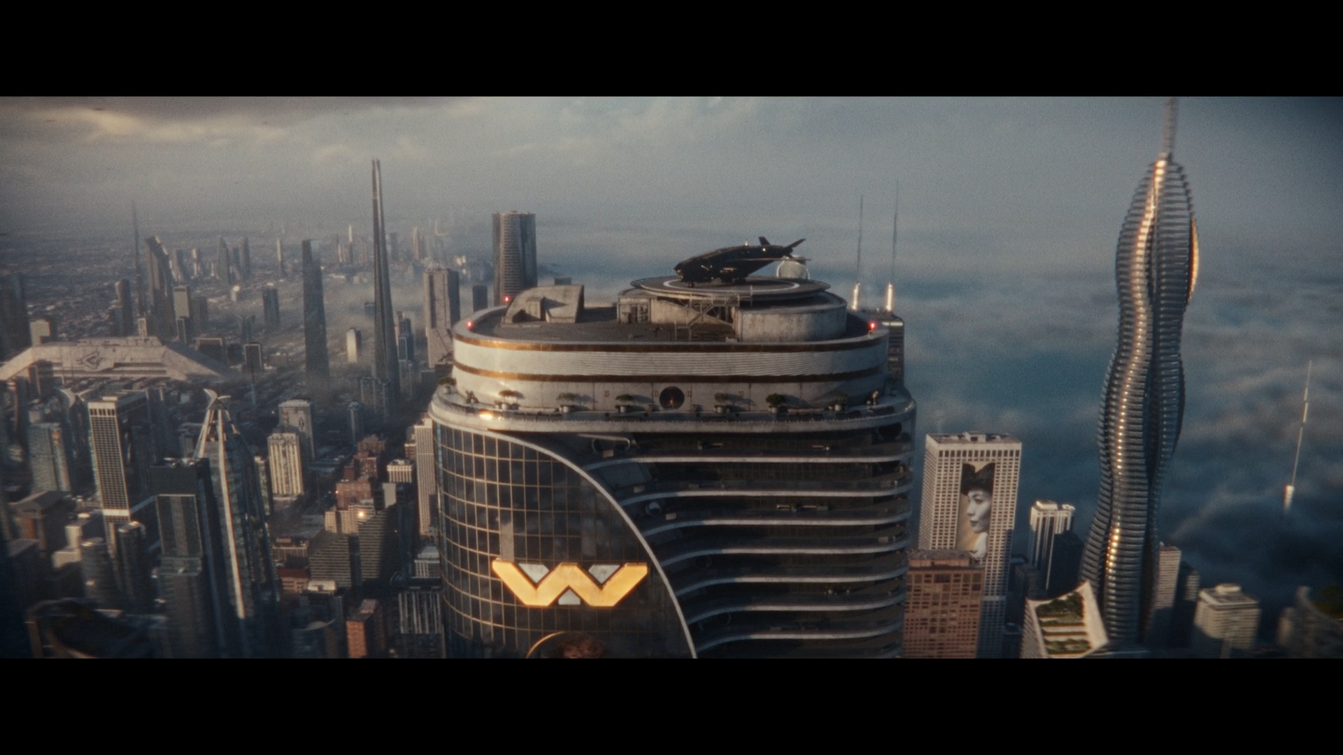 Weyland-Yutani cityscape