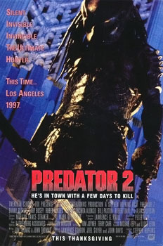 Predator 2 (1990) poster