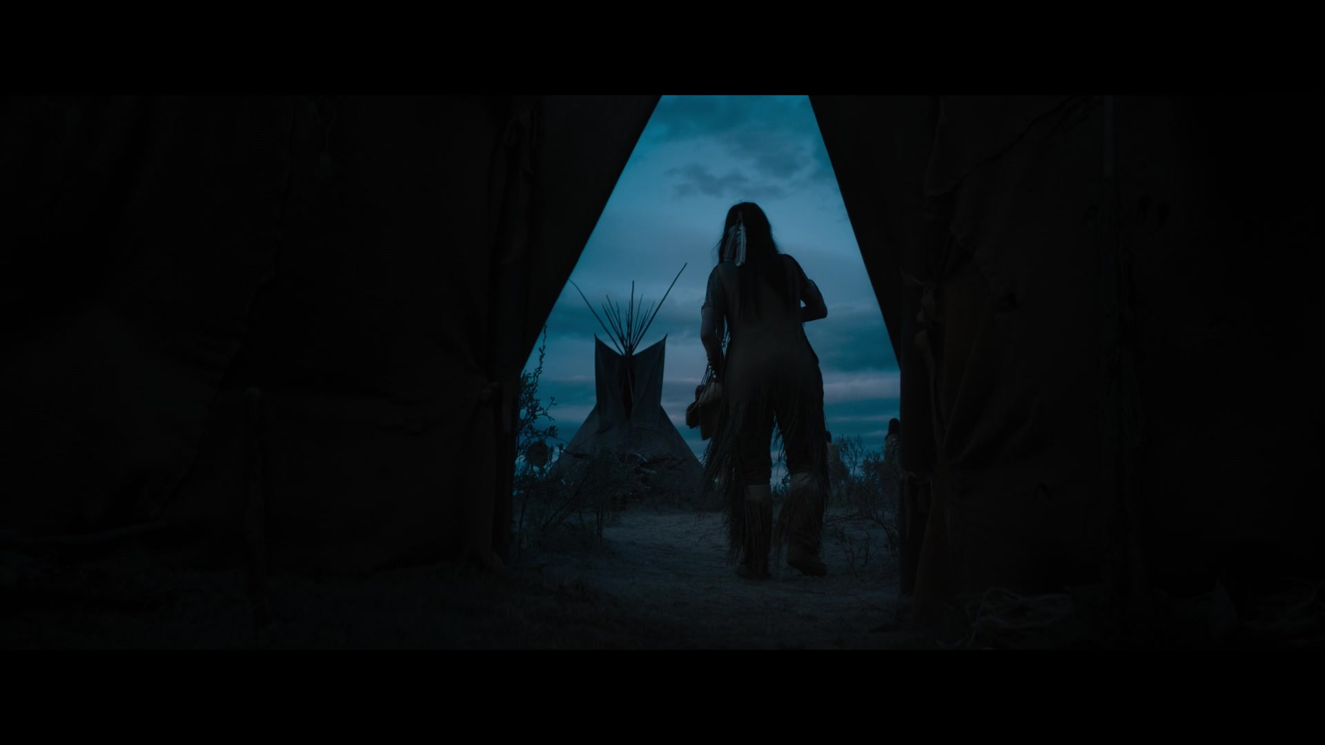 Camp at night