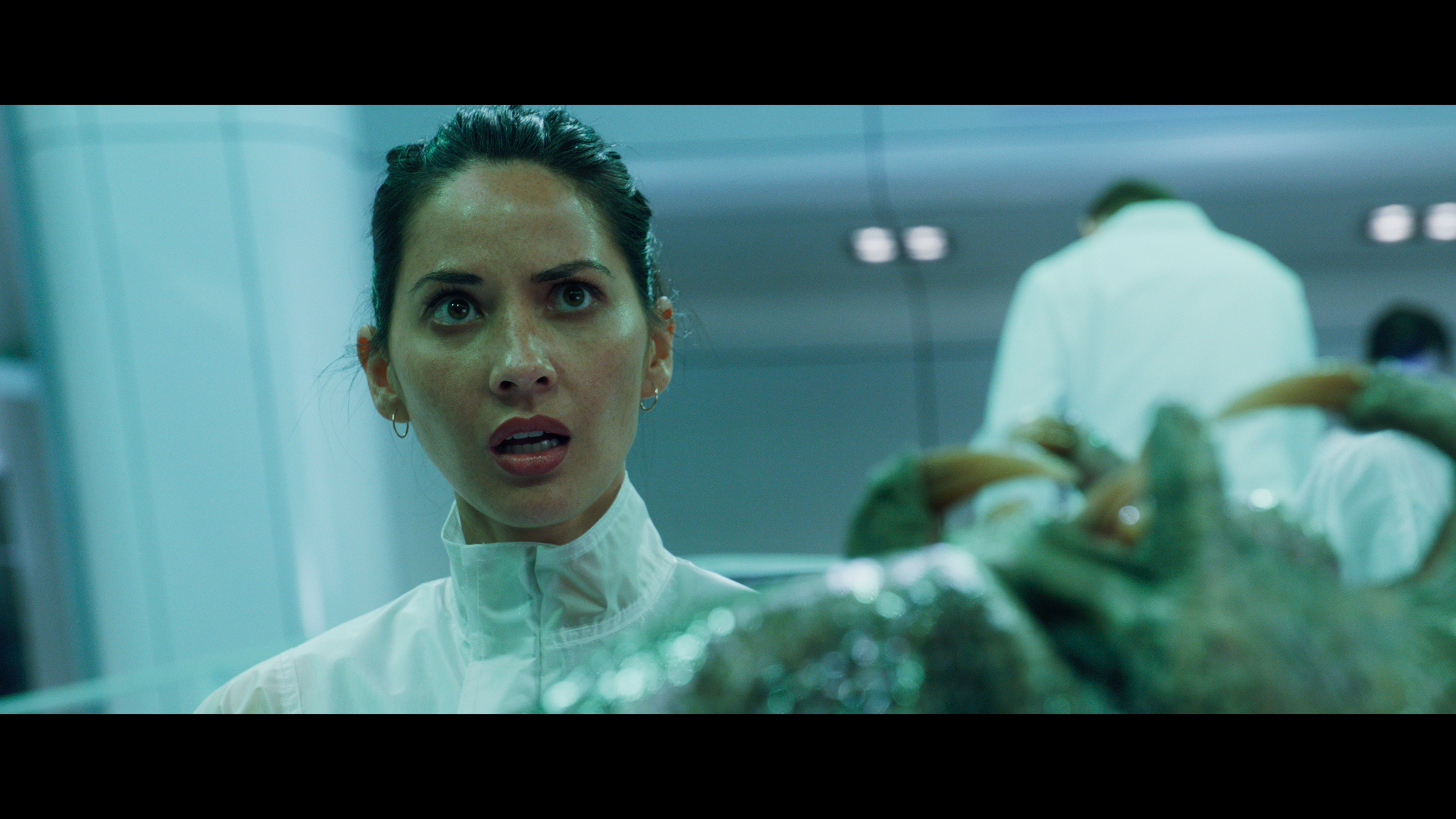 Casey reacts in the lab